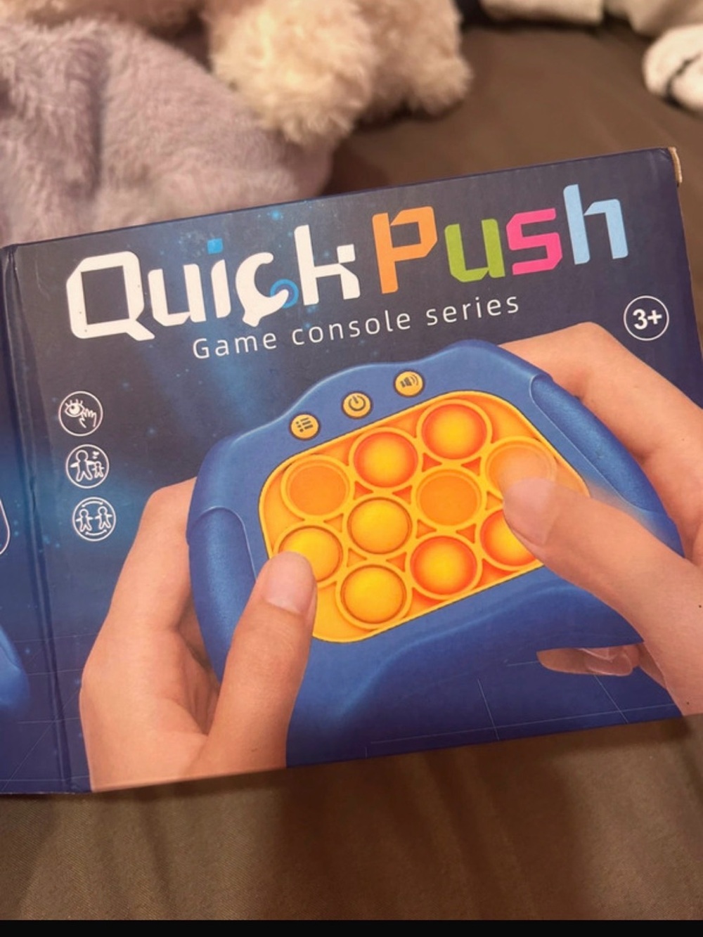Blue and Orange Game Console - Quick Push Series